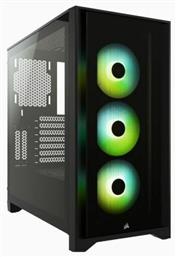 Corsair iCUE 4000X RGB Gaming Midi Tower με Πλαϊνό Παράθυρο