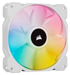 Corsair iCUE SP140 RGB Elite Performance Case Fan με Σύνδεση 4-Pin PWM Λευκό