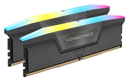 Corsair Vengeance RGB 32GB DDR5 με 2 Modules 2x16GB