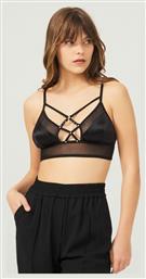 CottonHill Μαύρο Γυναικείο Bralette Σουτιέν