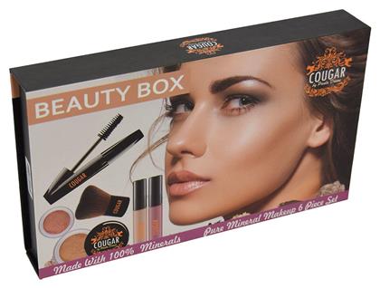 Cougar Beauty Box Pure Mineral Makeup 6 Piece Set Cinnamon από το Plus4u