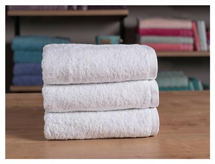 Cozy Cotton Ξενοδοχειακή Πετσέτα Προσώπου 100x50 εκ. Λευκή Βάρους 550gsm από το CozyCotton