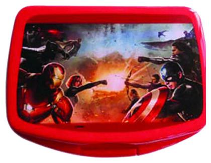 Creative Concepts Avengers Πλαστικό Παιδικό Δοχείο Φαγητού 0.6lt Μ12.5 x Π6 x Υ16.5cm από το EasyU