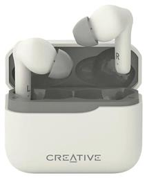 Creative Zen Air Plus In-ear Bluetooth Handsfree Ακουστικά με Αντοχή στον Ιδρώτα και Θήκη Φόρτισης Λευκά