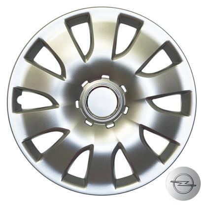 Croatia Cover Σετ Τάσια Αυτοκινήτου Opel Astra J 4τμχ 16'' Ασημί από το Saveltrade