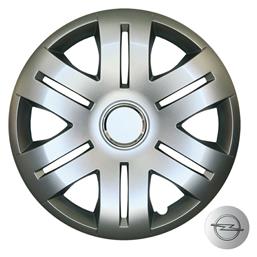 Croatia Cover Σετ Τάσια Αυτοκινήτου Opel Vivaro 4τμχ 16'' Ασημί από το Saveltrade