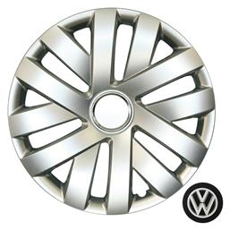 Croatia Cover Σετ Τάσια Αυτοκινήτου Volkswagen Polo 6R 4τμχ 15'' Ασημί από το Saveltrade