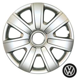 Croatia Cover Σετ Τάσια Αυτοκινήτου VW Polo 6R 4τμχ 14'' Ασημί από το Saveltrade