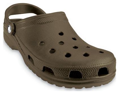 Crocs Classic Ανατομικά Σαμπό Καφέ