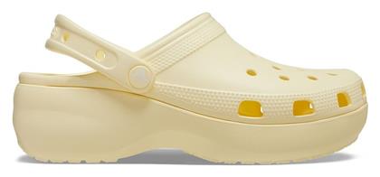 Crocs Classic Platform Clog Σαμπό Κίτρινα από το Modivo