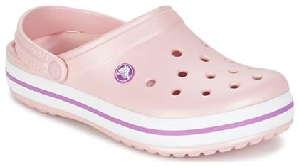 Crocs Crocband Ανατομικά Σαμπό Ροζ από το MybrandShoes