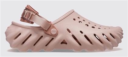 Crocs Echo Γυναικεία Σαμπό Pink Clay