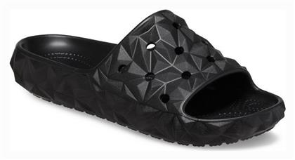 Crocs Geometric Slides σε Μαύρο Χρώμα