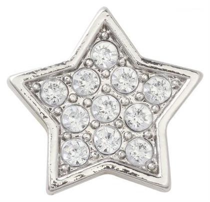 Crocs Jibbitz Διακοσμητικό Παπουτσιού Silver Star από Ασήμι
