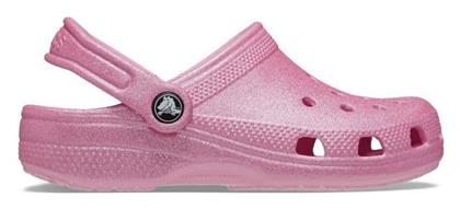 Crocs Jr Classic Glitter Clog K Παιδικά Σαμπό Θαλάσσης