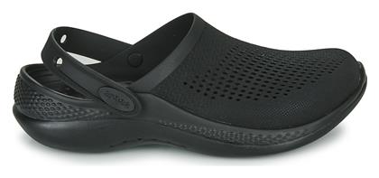 Crocs LiteRide 360 Ανατομικά Σαμπό Μαύρα από το Spartoo