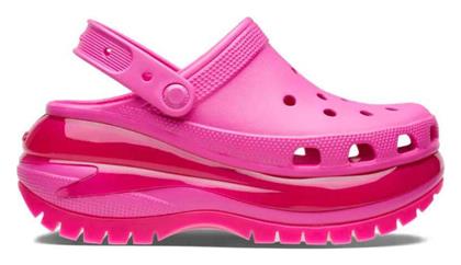 Crocs Mega Crush Clog Ανατομικά Σαμπό Ροζ από το MybrandShoes