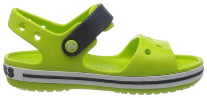 Crocs Παιδικά Ανατομικά Παπουτσάκια Θαλάσσης Crocband Πράσινα