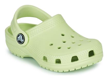 Crocs Παιδικά Ανατομικά Σαμπό Θαλάσσης για Κορίτσι Πράσινα