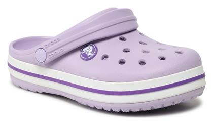 Crocs Παιδικά Ανατομικά Σαμπό Θαλάσσης Λιλά