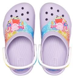 Crocs Παιδικά Ανατομικά Σαμπό Θαλάσσης Peppa Pig Μωβ