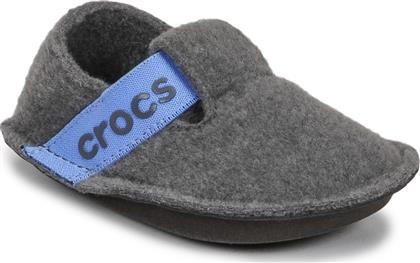 Crocs Παιδικές Παντόφλες Κλειστές Γκρι