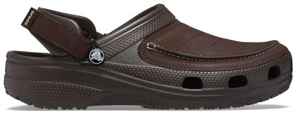 Crocs Yukon Vista II Ανατομικά Σαμπό Καφέ από το Spartoo