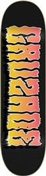 CRUZADE Skate Deck WOUND 8.25 Black Orange