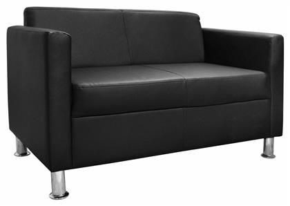 Cubo Διθέσιος 121x73x73εκ. Μαύρος