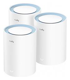 Cudy M1200 WiFi Mesh Network Τριπλό Kit