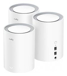 Cudy M1800 WiFi Mesh Network Τριπλό Kit