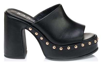 Cult Δερμάτινα Mules Μαύρα CLW430500