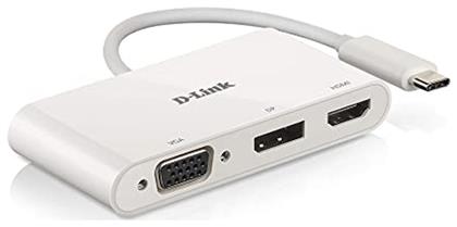 D-Link USB-C Docking Station με HDMI/DisplayPort 4K (DUB-V310)