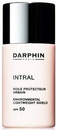 Darphin Intral Environmental Lightweight Shield 24ωρη Ενυδατική Κρέμα Προσώπου Ημέρας με SPF50 για Ευαίσθητες Επιδερμίδες κατά των Ρύπων 30ml από το Pharm24