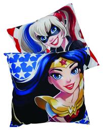 Das Home Παιδικό Διακοσμητικό Μαξιλάρι DC Super Hero Girls Πολύχρωμο Μ40xΥ40εκ. από το Katoikein