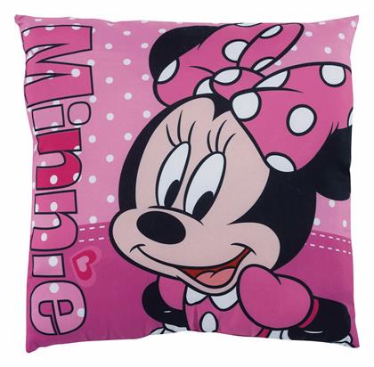 Das Home Παιδικό Διακοσμητικό Μαξιλάρι Minnie Ροζ Μ40xΥ40εκ.