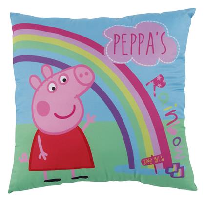 Das Home Παιδικό Διακοσμητικό Μαξιλάρι Peppa Pig 5512 Πολύχρωμο Μ40xΥ40εκ.