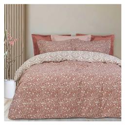 Das Home Σετ Σεντόνια Υπέρδιπλα με Λάστιχο 170x200x35εκ. 9584 Ροζ από το Politikos Shop