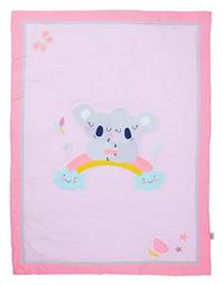 Das Home Βρεφικό Κουβερλί Microfiber Grey, Pink 110x150cm