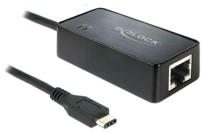 DeLock 62642 USB-C Αντάπτορας Δικτύου για Ενσύρματη σύνδεση Gigabit Ethernet