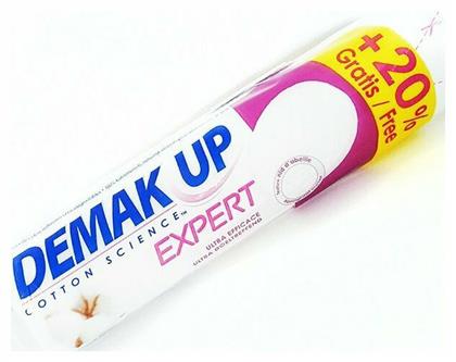 Demak Up Expert Στρογγυλοί Δίσκοι Ντεμακιγιάζ από 100% Βαμβάκι 84τμχ