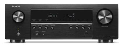 Denon AVC-S670H Ραδιοενισχυτής Home Cinema 4K/8K 5.2 Καναλιών 75W/8Ω 150W/6Ω με HDR και Dolby Atmos Μαύρος