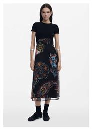 Desigual Lacroix Φόρεμα All day Μαύρο από το Modivo
