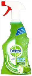 Dettol Power & Fresh Advance Καθαριστικό Spray Γενικής Χρήσης με Απολυμαντική Δράση Πράσινο Μήλο 500ml από το Esmarket