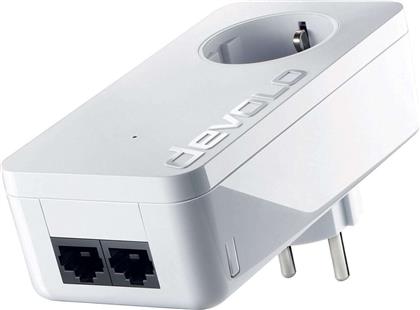 Devolo dLAN 550 Duo+ Powerline για Ενσύρματη Σύνδεση με Passthrough Πρίζα και 2 Θύρες Ethernet