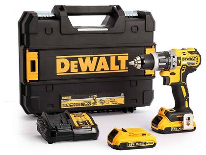 Dewalt Κρουστικό Δραπανοκατσάβιδο Μπαταρίας Brushless 18V 2x2Ah από το e-shop