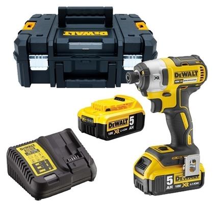 Dewalt Παλμικό Κατσαβίδι Μπαταρίας Brushless 18V 2x5Ah από το e-shop