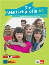 Die Deutschprofis A2 Kursbuch Hybride Ausgabe + Klett Book-app