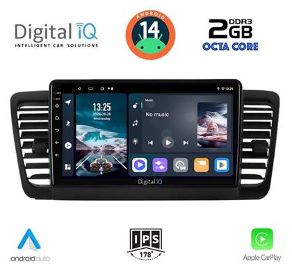 Digital IQ Ηχοσύστημα Αυτοκινήτου για Subaru Legacy / Outback 2002-2008 (Bluetooth/USB/AUX/WiFi/GPS/Apple-Carplay/Android-Auto) με Οθόνη Αφής 9''