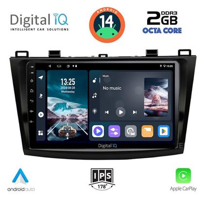 Digital IQ Ηχοσύστημα Mazda 3 2009-2014 με Bluetooth, USB, GPS